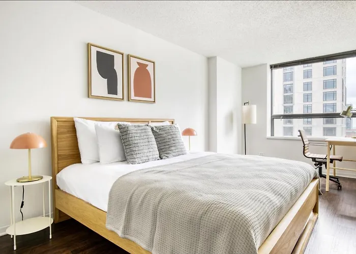 Appartement Streeterville 1br W Gym Pool Nr Navy Pier Chi-411 *